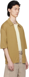 LEMAIRE Yellow Button Shirt