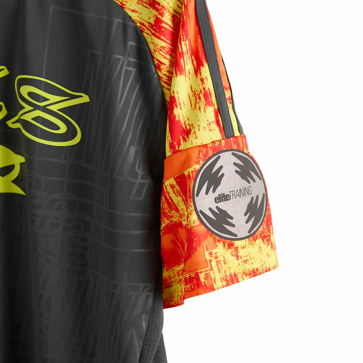 Adidas Los Angeles FC NTS Jersey in Red/Yellow/Fuchsia