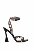 D'ACCORI square sandals Black