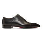 Christian Louboutin Black Greggo Oxfords