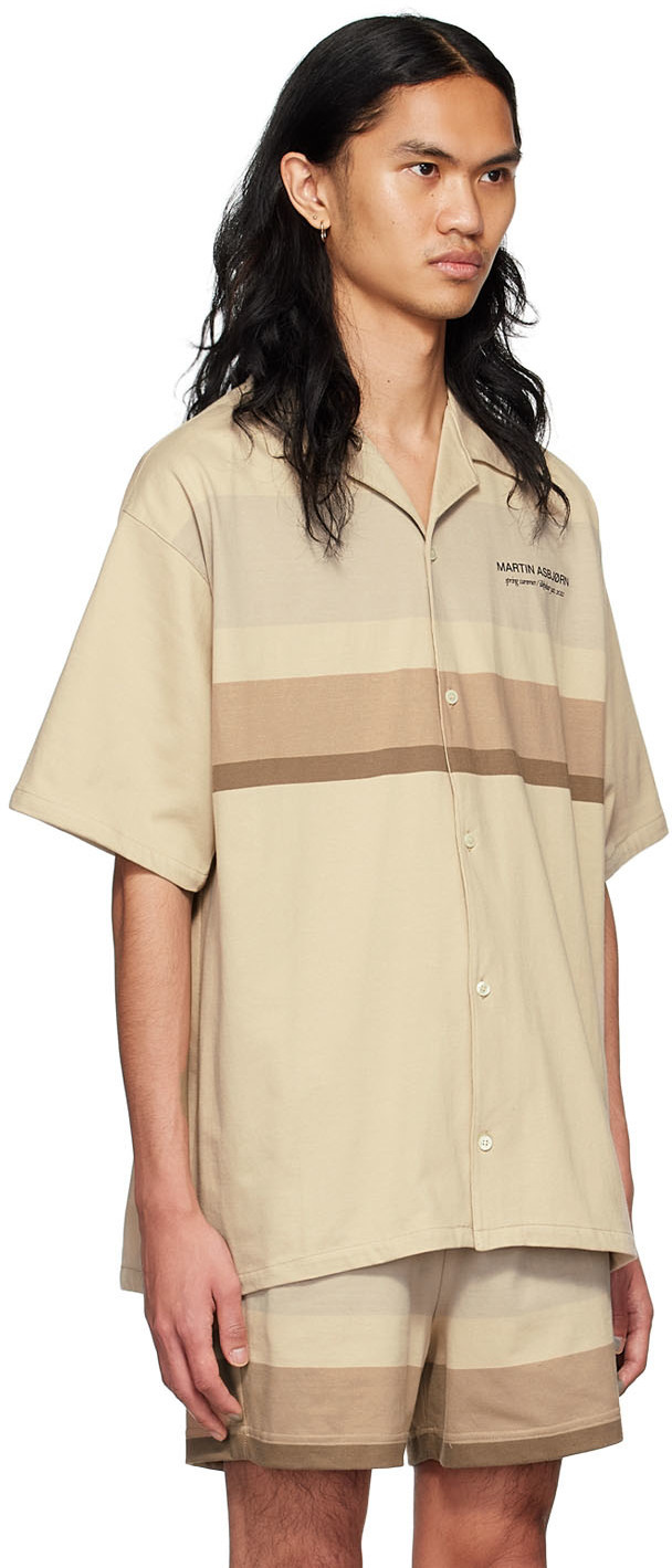 Martin Asbjørn Brown Ryder Short Sleeve Shirt