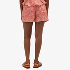 Isabel Marant Women's Ceyane Printed Shorts in Shell Pink