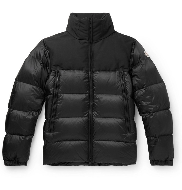 Photo: Moncler - Faiveley Slim-Fit Quilted Shell Down Jacket - Black