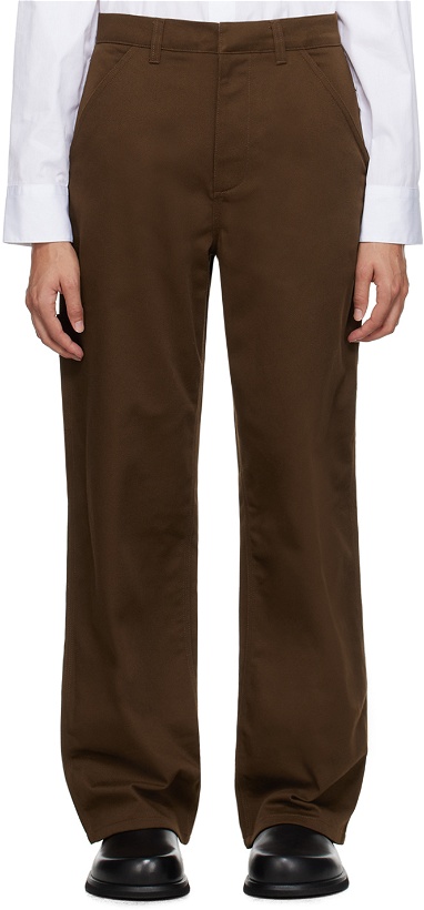 Photo: 6397 Brown Workwear Trousers