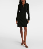 Tom Ford Ribbed-knit polo dress