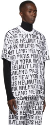 Helmut Lang White All-Over T-Shirt
