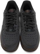 Nike Black Suede Air Force 1 Sneakers