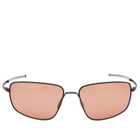 Monokel Marathon Sunglasses in Matt Black/Orange 