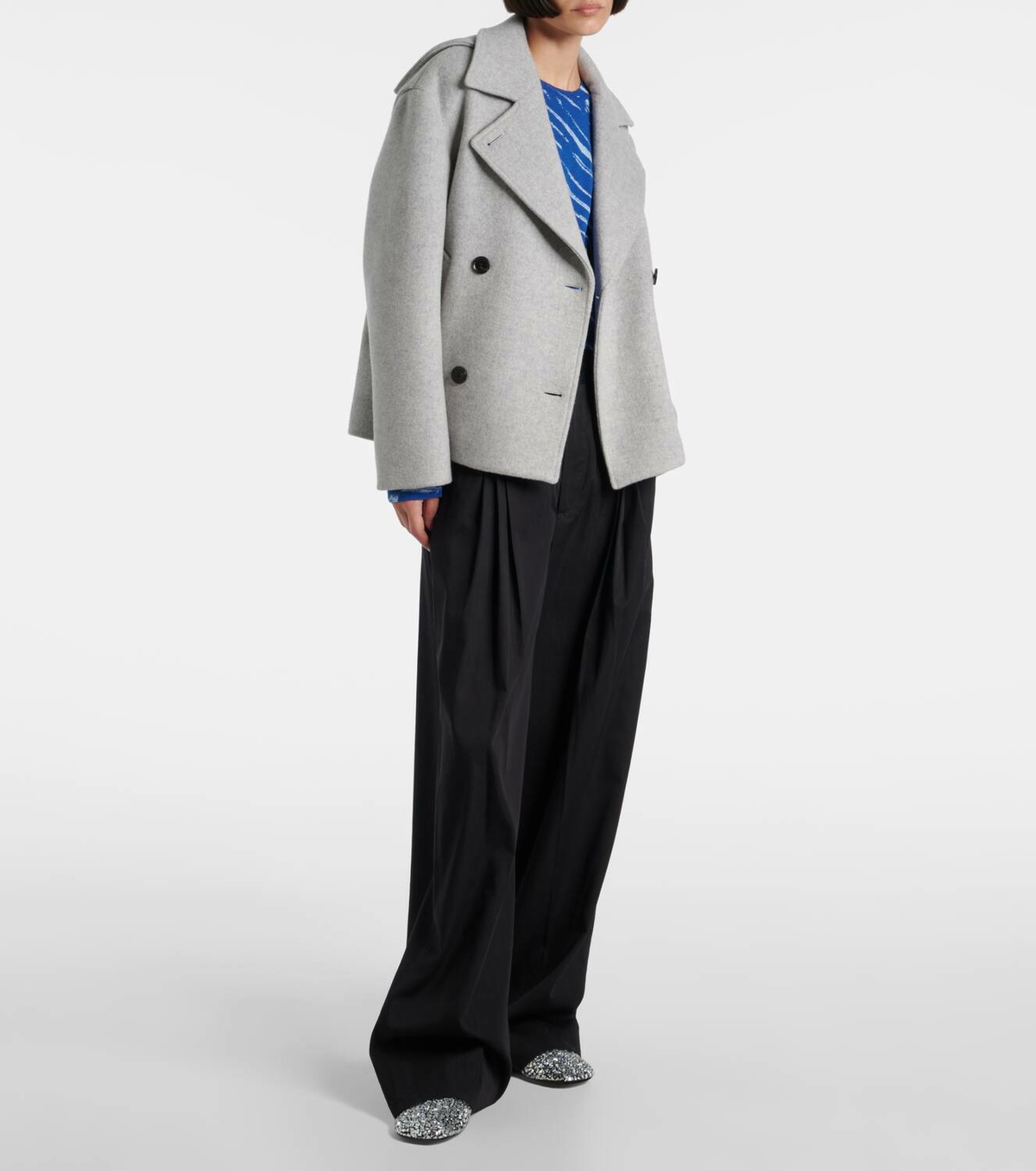 Proenza Schouler Double-breasted wool coat