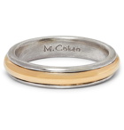 M.Cohen - 18-Karat Gold and Sterling Silver Ring - Silver