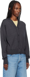 JACQUEMUS Gray 'Le Cardigan Brode' Cardigan