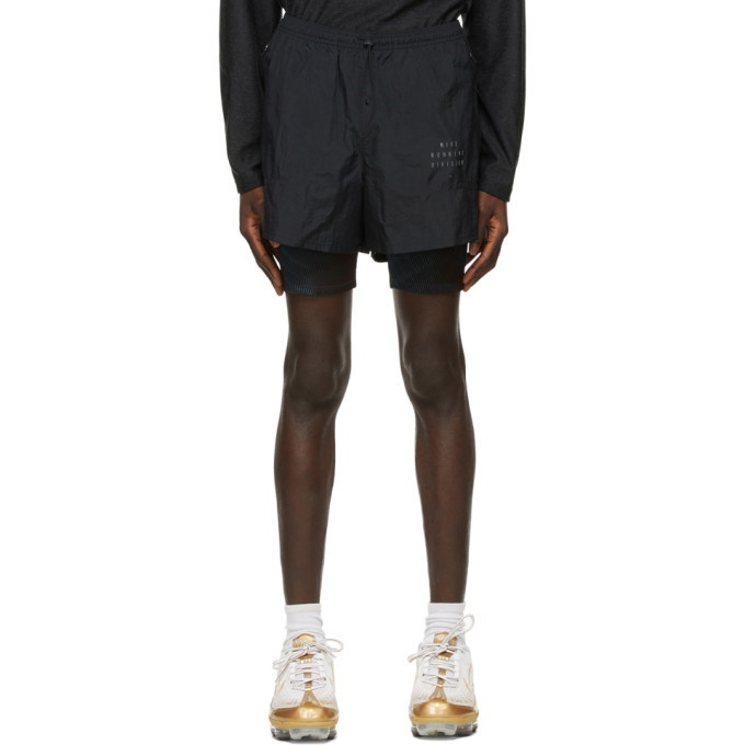 Photo: Nike Black 3-In-1 Run Division Shorts