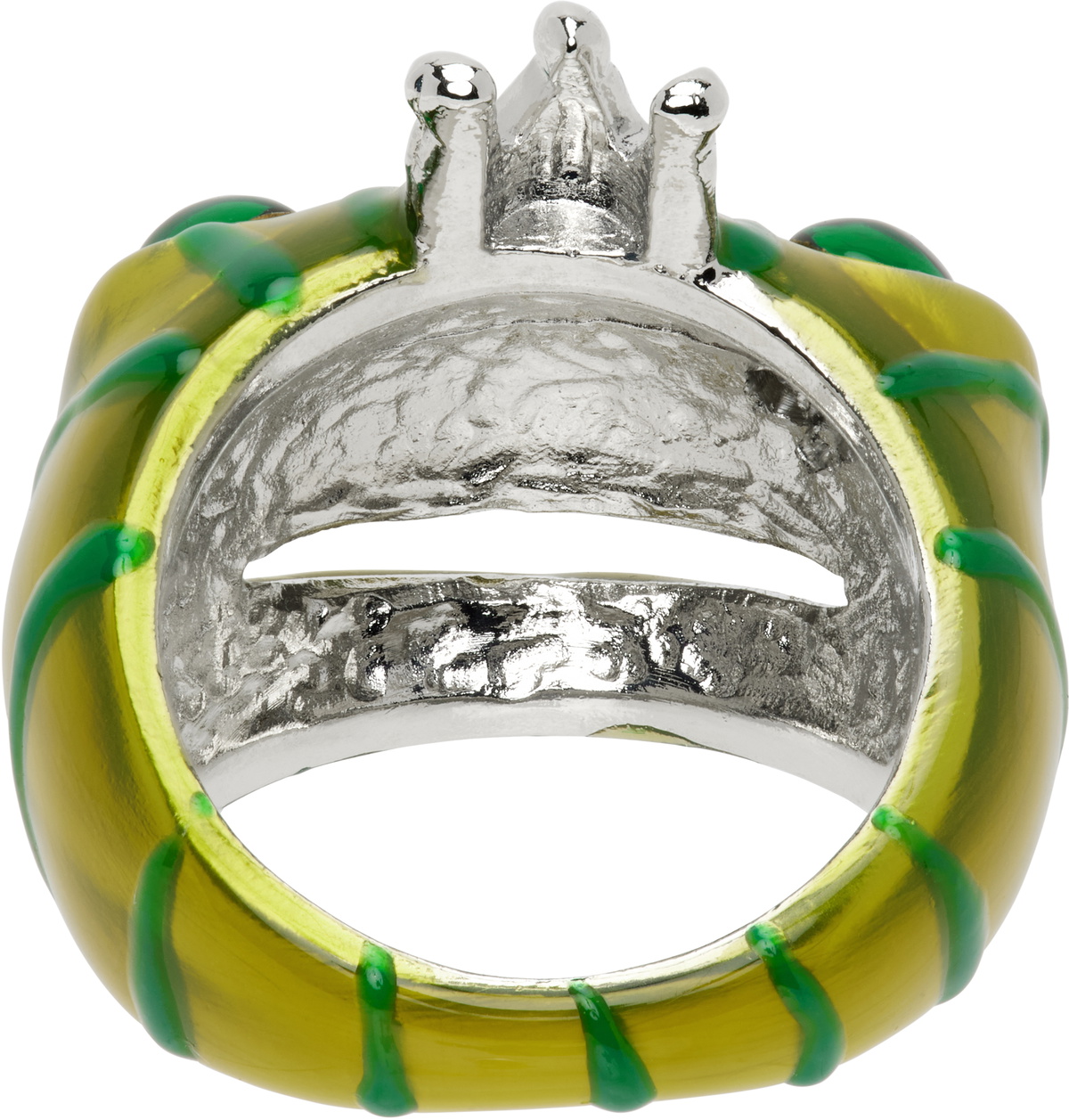 Collina Strada Khaki Frog Prince Ring