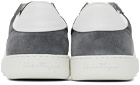 Ferragamo Gray Signature Low Sneakers