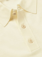 Incotex - Zanone Slim-Fit Flexwool Polo Shirt - Neutrals