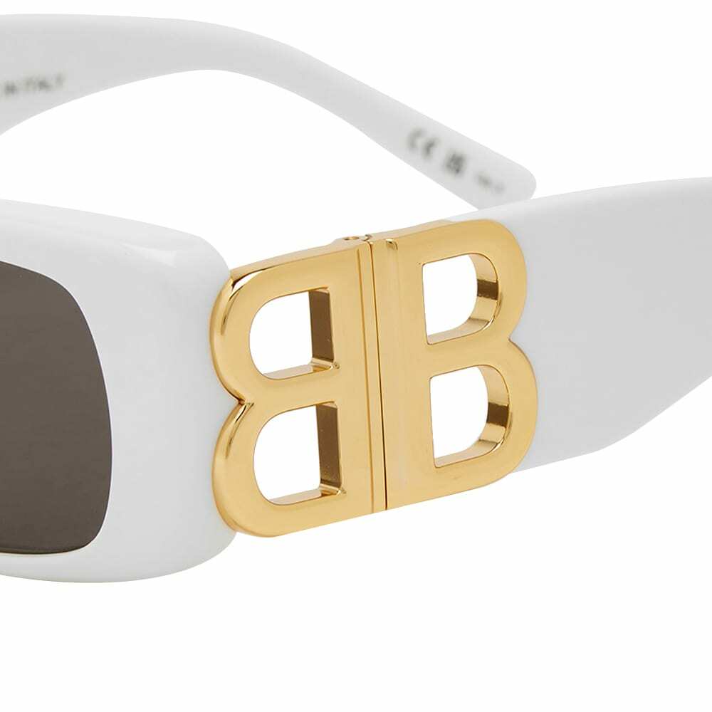 Balenciaga Sunglasses in White with Gold Details Women main image 4