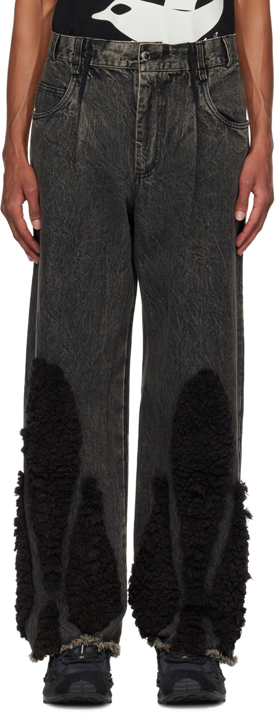Song for the Mute Black Boyfriend Jeans