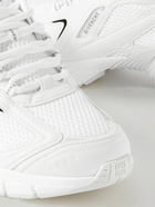 Givenchy - TK-MX Mesh, Rubber and Faux Leather Sneakers - White