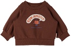 TINYCOTTONS Baby Brown 'Bon Appétit' Sweatshirt