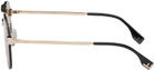 Fendi Gold Fendi Sky Sunglasses