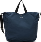 Comme des Garçons Homme Navy Grosgrain Tote
