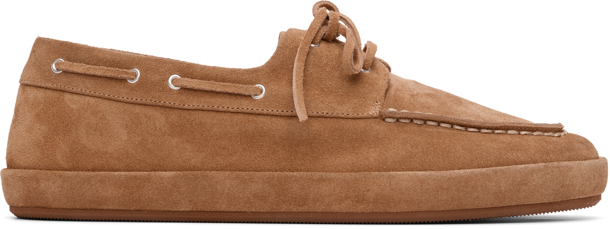 Marsèll Tan Scatopelle Boat Shoes