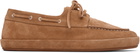 Marsèll Tan Scatopelle Boat Shoes