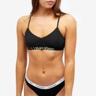 Calvin Klein Women's CK Bikini Pant 3 Pack in Black/White/Pastel Lilac
