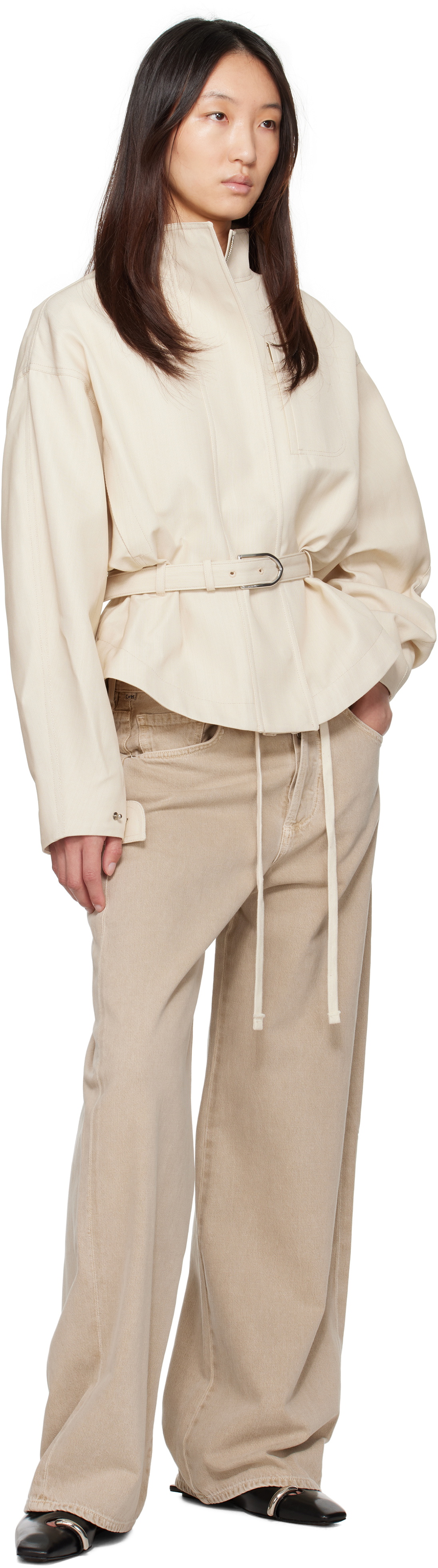 JACQUEMUS Beige La Croisière 'The Ciro' Jacket