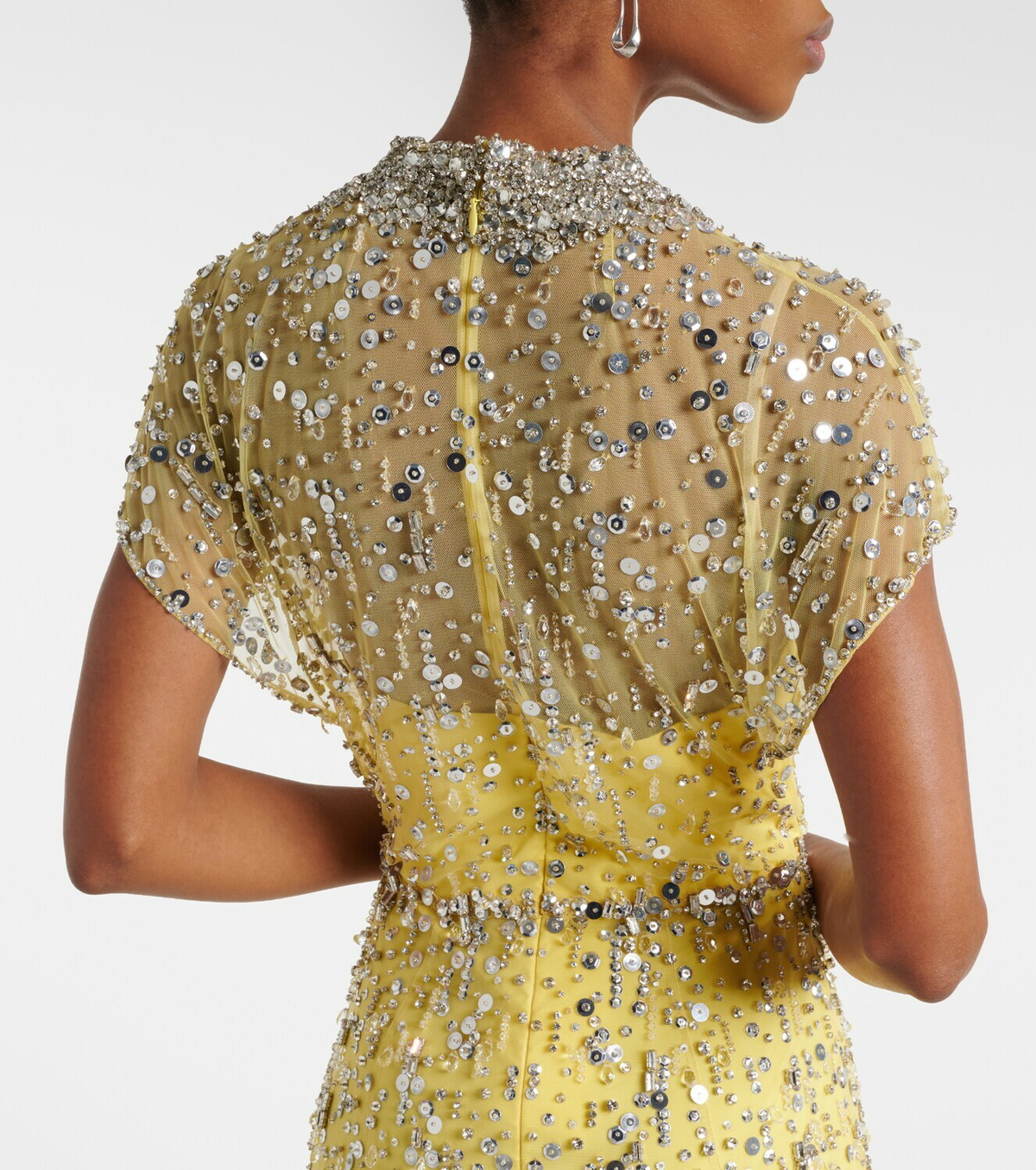 Jenny Packham Crystal Drop beaded gown