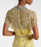Jenny Packham Crystal Drop beaded gown