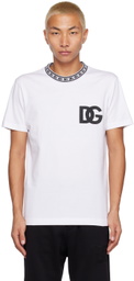 Dolce & Gabbana White 'DG' T-Shirt