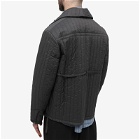 Craig Green Men's Quilted Worker Jacket in Grey