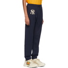 Gucci Navy NY Yankees Edition Patch Lounge Pants