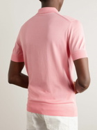 TOM FORD - Slim-Fit Cashmere and Silk-Blend Polo Shirt - Pink