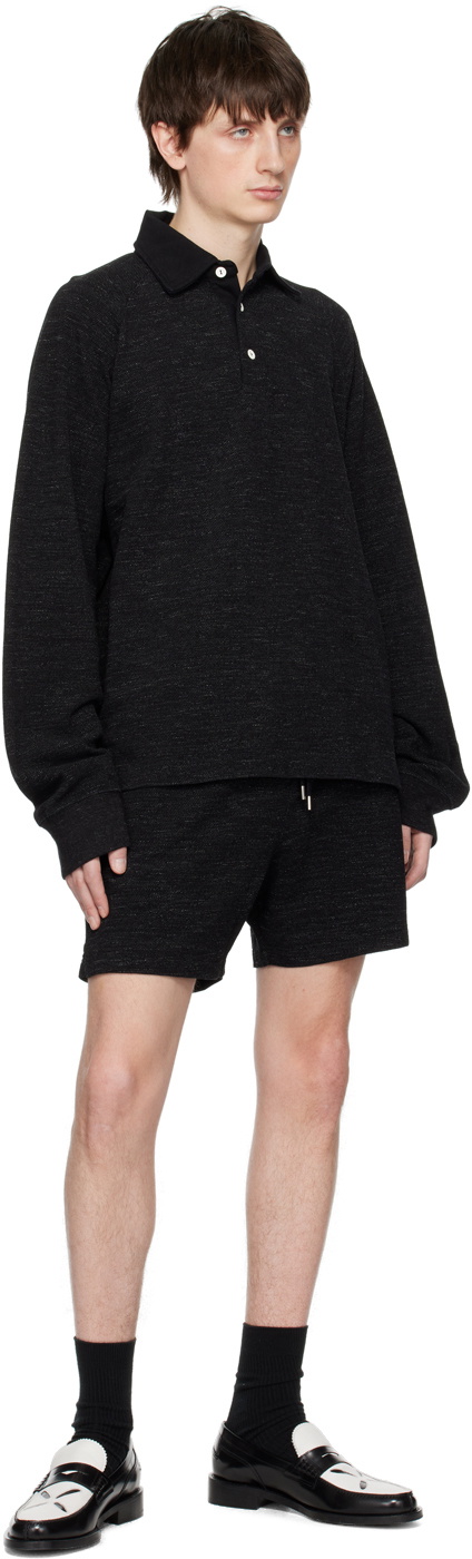 Schnayderman's Black Garment-Dyed Polo