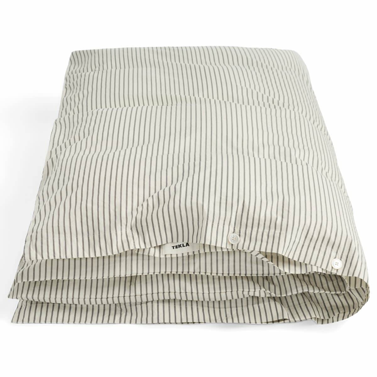 Tekla Fabrics King Duvet in Pickford Stripes 