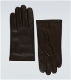 Berluti Scritto leather gloves