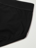 TOM FORD - Stretch-Cotton and Modal-Blend Briefs - Black