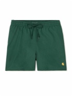 Carhartt WIP - Straight-Leg Mid-Length Swim Shorts - Green