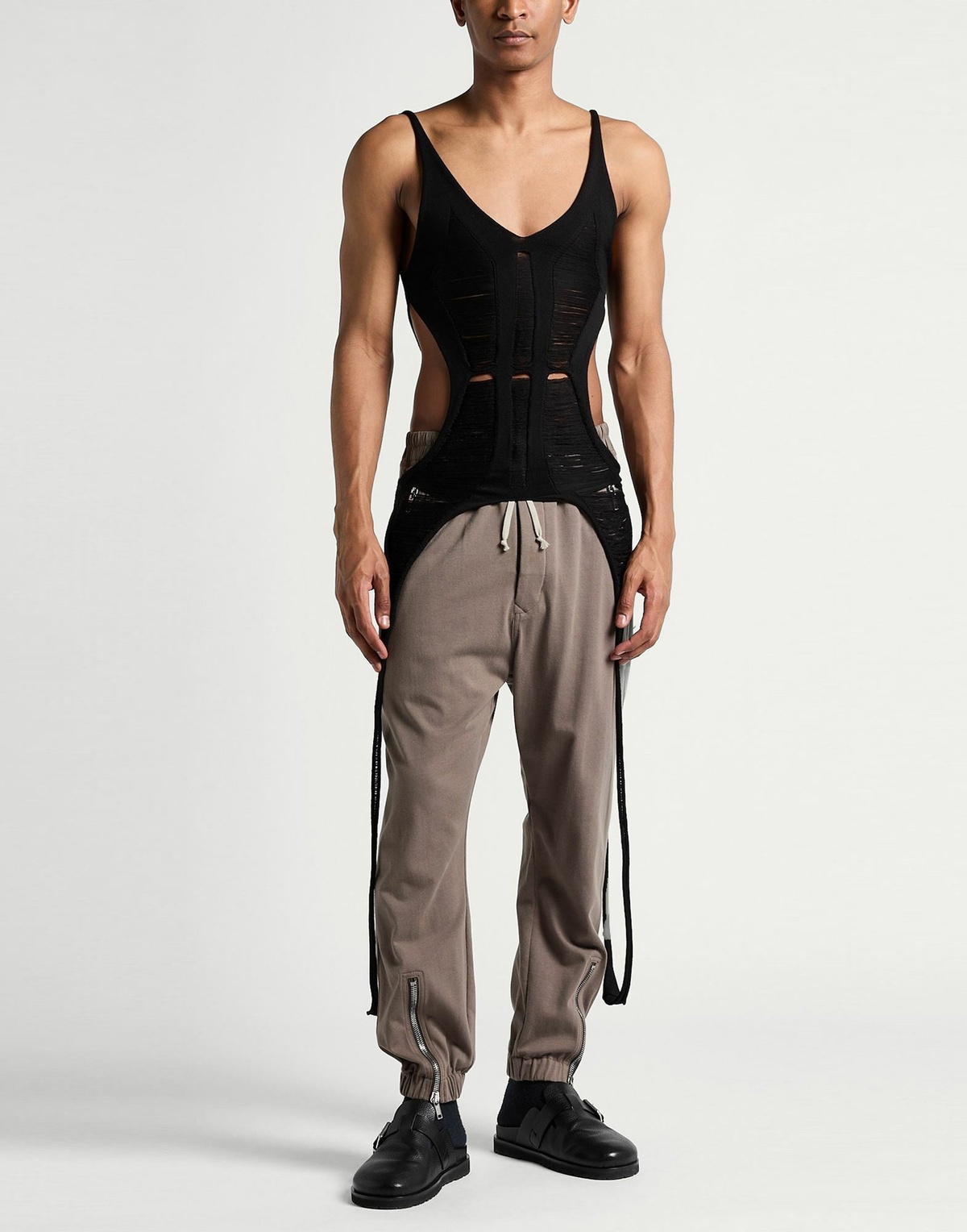 Rick Owens Mens Tank top in Black