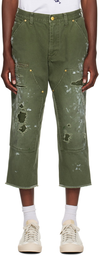 Photo: kolor Green Distressed Jeans