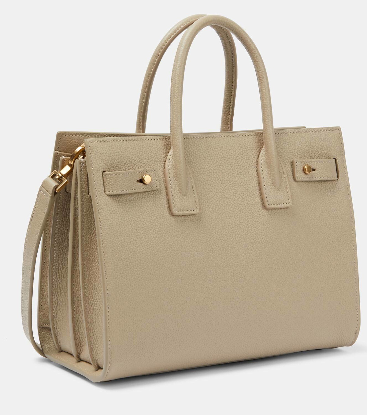 Saint Laurent Sac De Jour 薄型 ラージ レザー トート 関送込 SAC DE JOUR in supple leather - LARGE | Saint Laurent | YSL JP