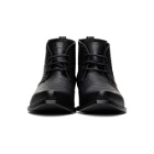 4SDESIGNS Black Croc Western Boots
