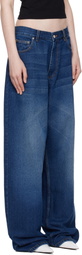 ABRA Blue Baggy Jeans