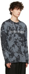 mastermind WORLD Black Tie-Dye Long Sleeve T-Shirt