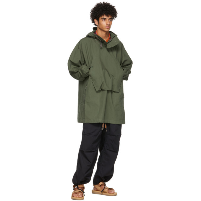 Engineered Garments Khaki Ripstop Over Parka Engineered Garments