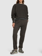 LES TIEN - Cropped Cotton Sweatshirt