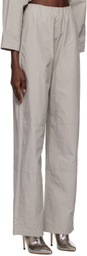 Paris Georgia SSENSE Exclusive Gray Cocoon Lounge Pants