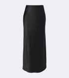 Joseph Isaak silk satin maxi skirt